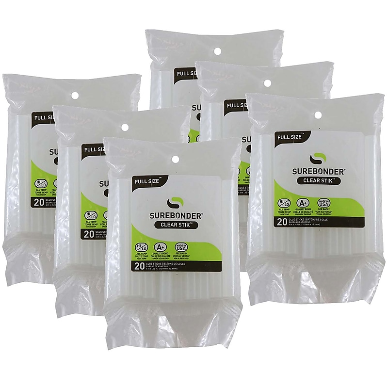 Surebonder Glue Sticks, 6/Pack (FPRDT20-6) image 1