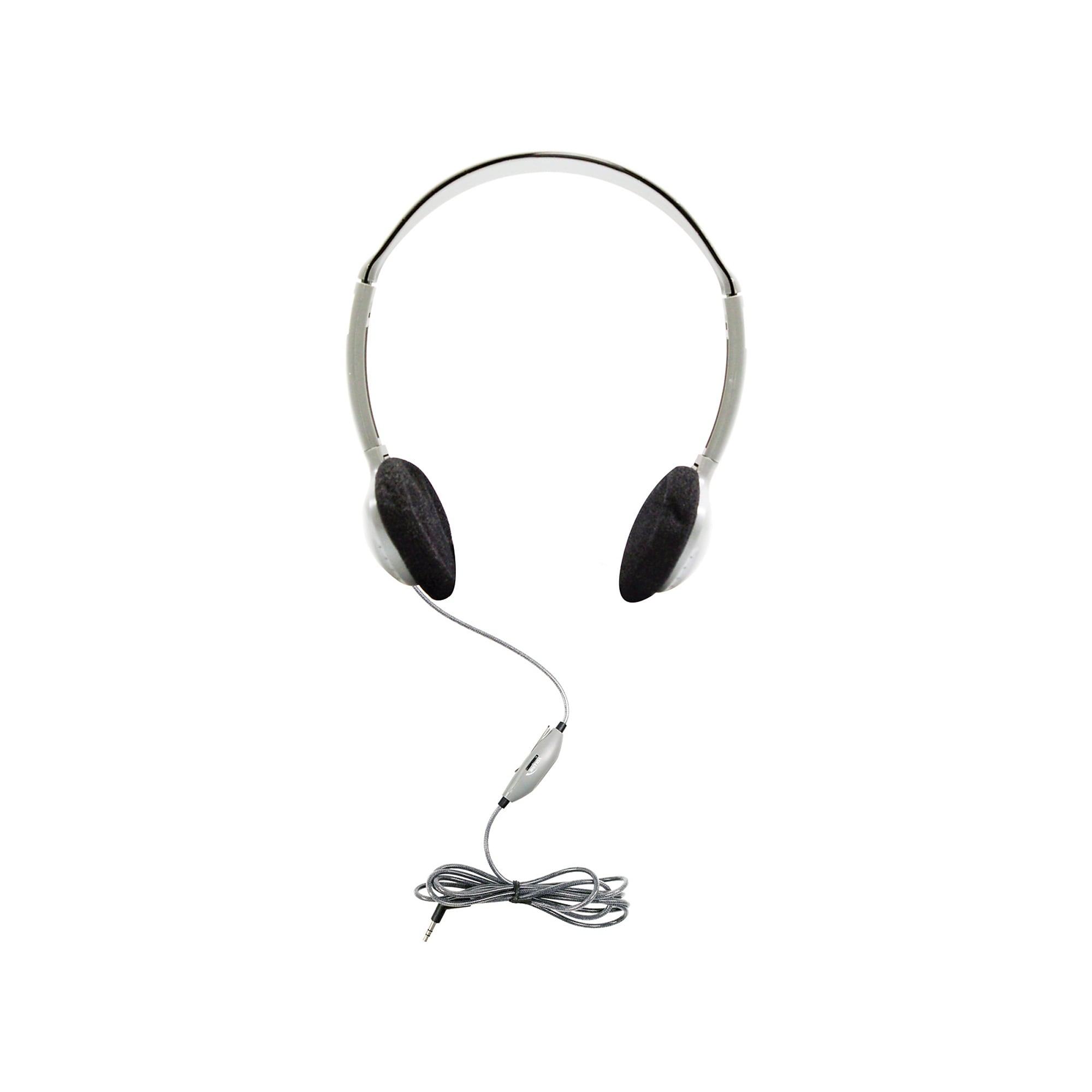 HamiltonBuhl SchoolMate On-Ear Stereo Headphone with In-Line Volume Control, Pack of 2 (HECHA2V-2) Sansujyuku sansujyuku.com