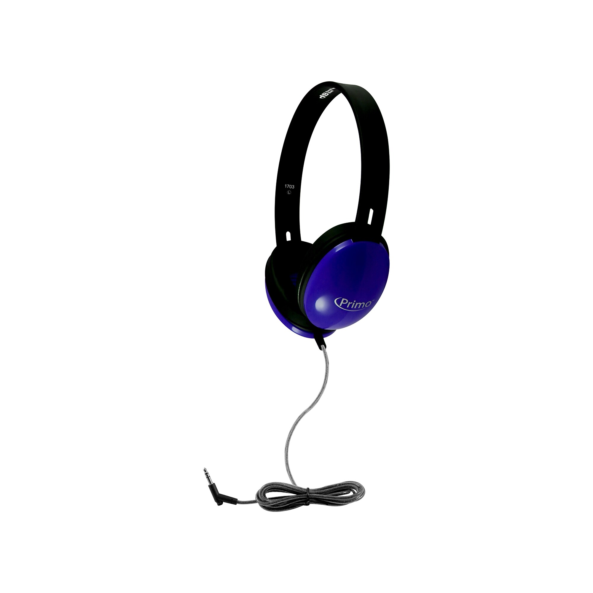 HamiltonBuhl Primo Stereo Headphones, Blue, 2/Pack (HECPRM100-2) Sansujyuku sansujyuku.com