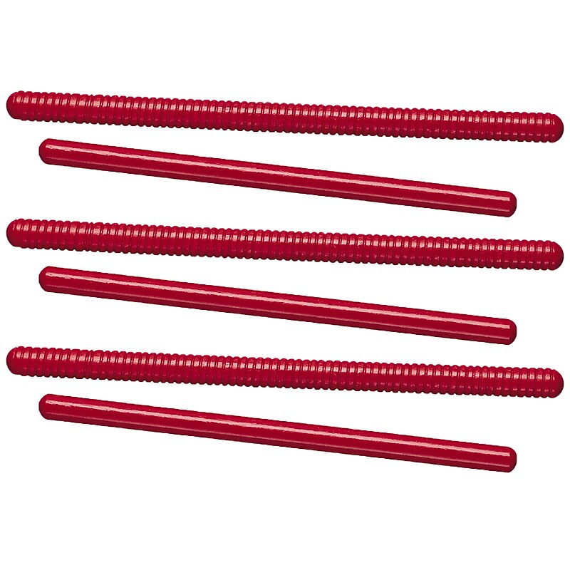 Hohner Kids Rhythm Sticks, 2/Set, 3 Sets (HOHS5603-3) image 1