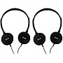Maxell HP-100 Budget Stereo Headphones, Black, 2/Pack (MAX190319-2)~#|#~sp150696033_sc7