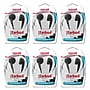 Maxell Budget Stereo Earbuds, Black, 6/Pack (MAX190560-6)~#|#~sp150696035_sc7
