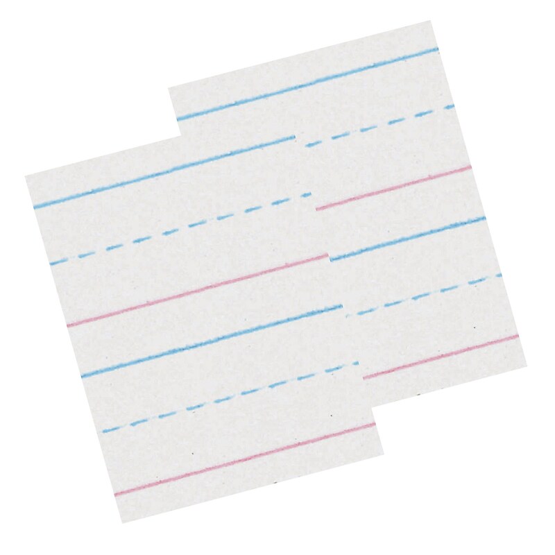 Zaner-Bloser Sulphite Handwriting Paper, 500 Sheets/Pack, 2/Packs (PACZP2411-2) image 1