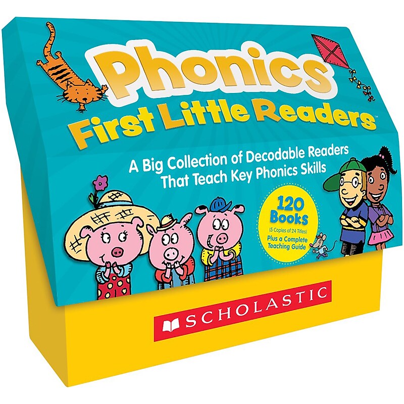 Phonics First Little Readers (Classroom Set), 24 Titles, 5 Copies Per Title (9781338717556) image 1