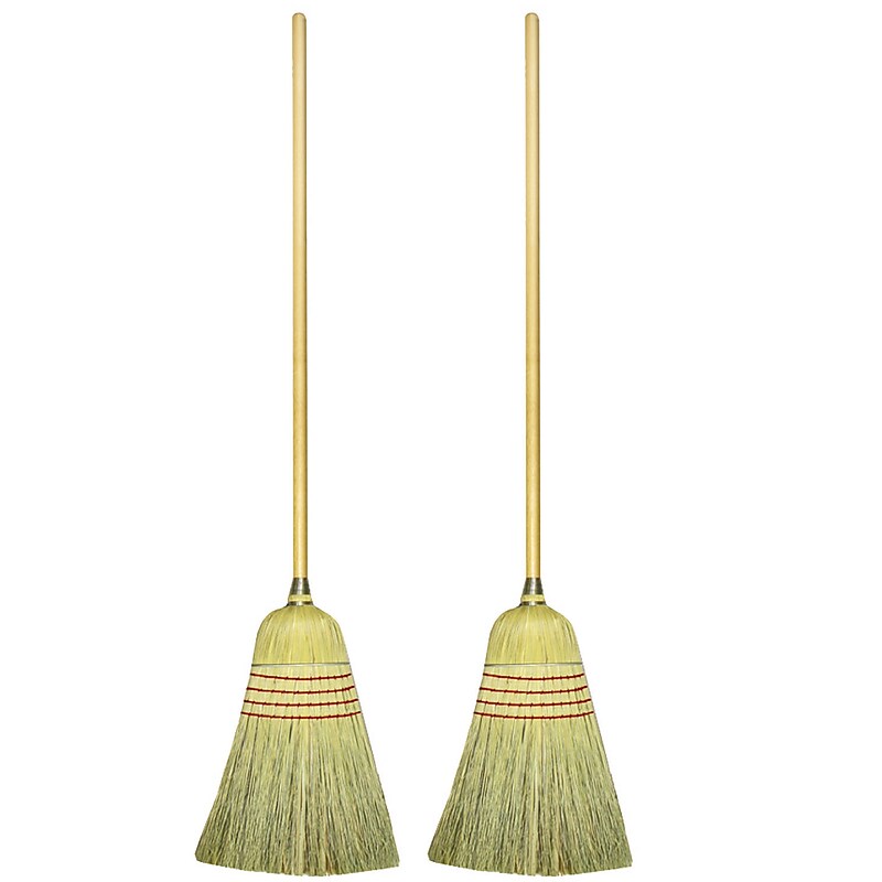 S.M. Arnold, Inc. Small Broom, 30", 2/Pack (SMA92416-2) image 1