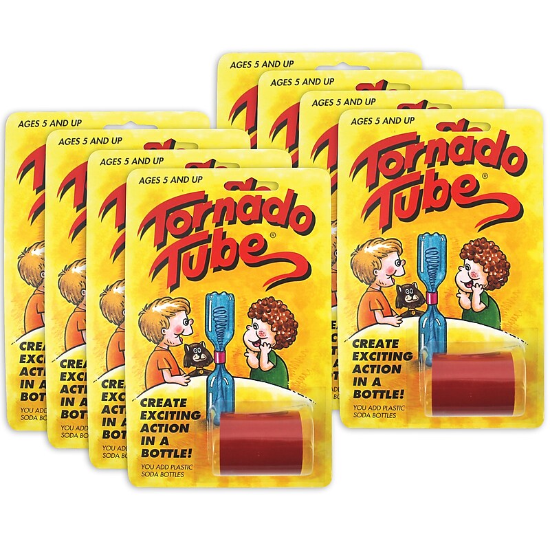 Tornado Tube Twister Tube Connector Experiment, Pack of 8 (TT-200-8) image 1