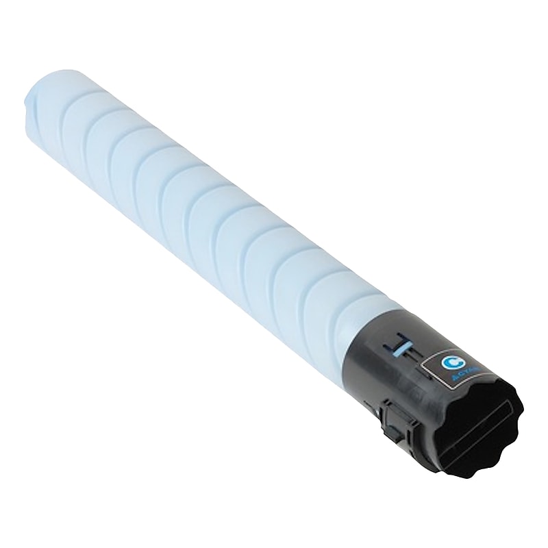 DGI Compatible Cyan Standard Yield Toner Cartridge Replacement for Konica Minolta (TN321C) image 1