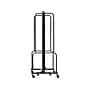 National Public Seating Robo Freestanding 3-Panel Room Divider, 72"H x 72"W, Gray PET (RDB6-3PT02)~#|#~sp150778055_sc7