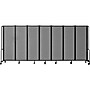 National Public Seating Robo Freestanding 7-Panel Room Divider, 72"H x 164"W, Gray PET (RDB6-7PT02)~#|#~sp150778063_sc7
