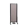 National Public Seating Robo Freestanding 7-Panel Room Divider, 72"H x 164"W, Gray PET (RDB6-7PT02)~#|#~sp150778065_sc7