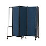 National Public Seating Robo Freestanding 3-Panel Room Divider, 72"H x 72"W, Blue PET (RDB6-3PT04)~#|#~sp150778069_sc7