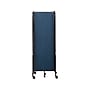 National Public Seating Robo Freestanding 3-Panel Room Divider, 72"H x 72"W, Blue PET (RDB6-3PT04)~#|#~sp150778070_sc7