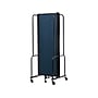 National Public Seating Robo Freestanding 3-Panel Room Divider, 72"H x 72"W, Blue PET (RDB6-3PT04)~#|#~sp150778071_sc7