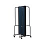 National Public Seating Robo Freestanding 3-Panel Room Divider, 72"H x 72"W, Blue PET (RDB6-3PT04)~#|#~sp150778072_sc7