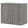 Bush Business Furniture Universal 24" Wall Cabinet with Doors and 2 Shelves, Platinum Gray (UNS428PG)~#|#~sp150858416_sc7