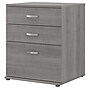 Bush Business Furniture Universal 34" Floor Storage Cabinet with Drawers, Platinum Gray (UNS328PG)~#|#~sp150858531_sc7