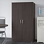 Bush Business Furniture Universal 62" Tall Storage Cabinet with Doors and 5 Shelves, Storm Gray (UNS136SGK)~#|#~sp150858585_sc7