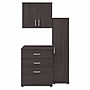 Bush Business Furniture Universal 62"W 3-Piece Modular Storage Set with 5 Shelves, Storm Gray (UNS005SG)~#|#~sp150858614_sc7
