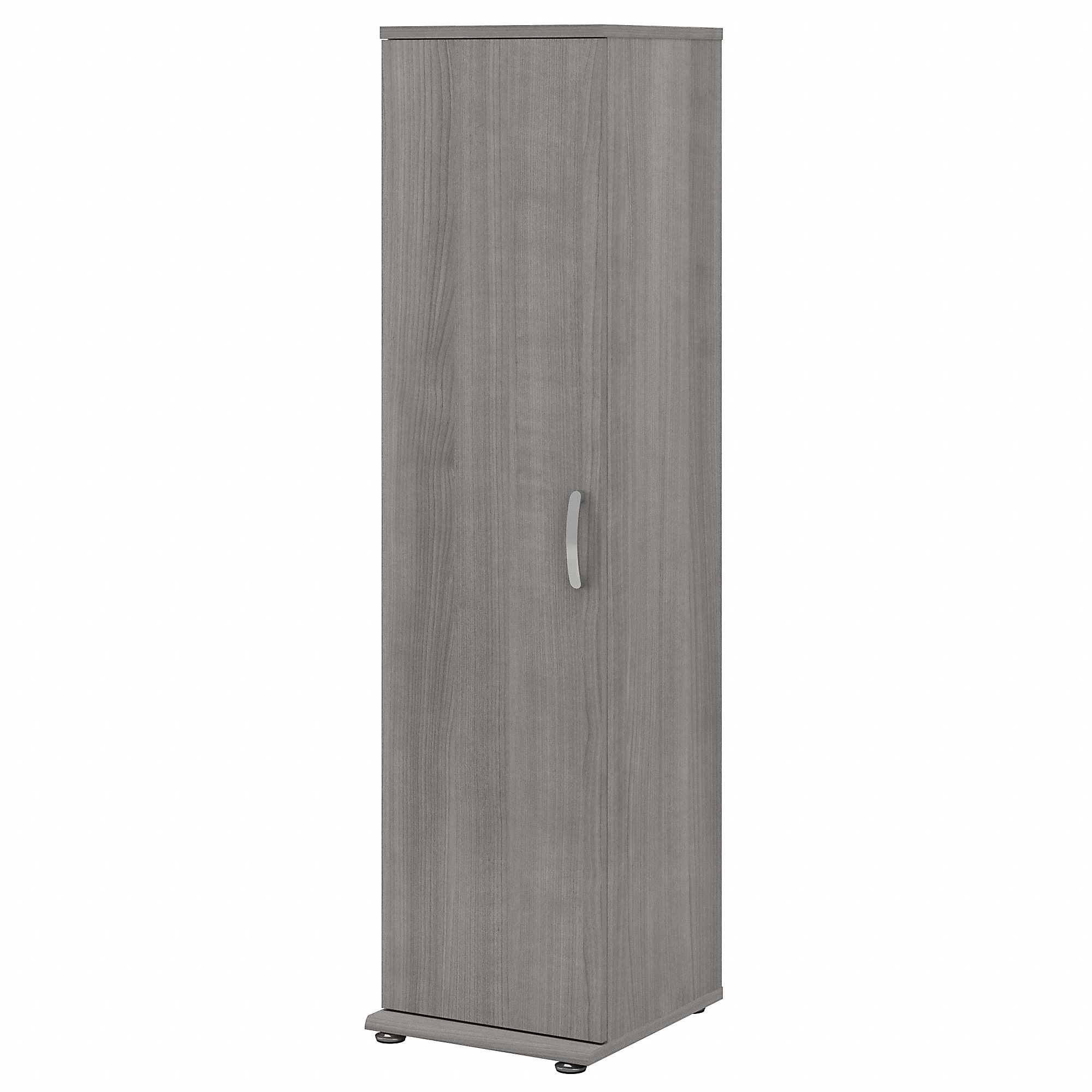 Bush Business Furniture Universal 62″ Tall Narrow Storage Cabinet with Door and 3 Shelves, Platinum Gray (UNS116PG) Sansujyuku sansujyuku.com