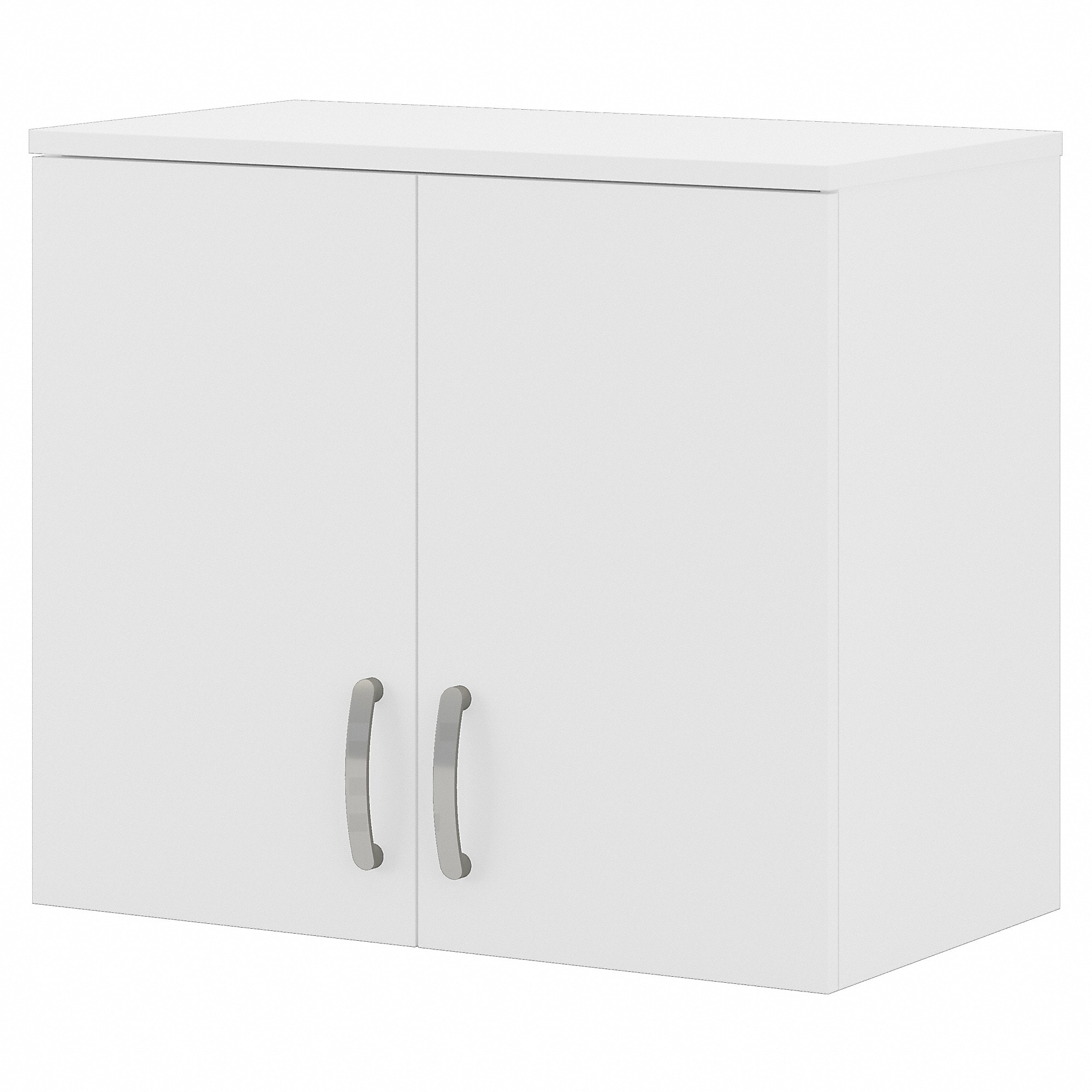 Bush Business Furniture Universal 24″ Wall Cabinet with Doors and 2 Shelves, White (UNS428WH) Sansujyuku sansujyuku.com