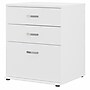 Bush Business Furniture Universal 34" Floor Storage Cabinet with 3 Drawers, White (UNS328WH)~#|#~sp150858748_sc7