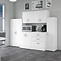 Bush Business Furniture Universal 62" 6-Piece Modular Storage Set with 14 Shelves, White (UNS002WH)~#|#~sp150858757_sc7