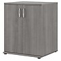 Bush Business Furniture 34" Floor Storage Cabinet with 2 Shelves, Platinum Gray (UNS128PG)~#|#~sp150858763_sc7