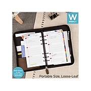 2022 AT-A-GLANCE Kathy Davis 6.75" x 3.75" Weekly & Monthly Planner Refill, Multicolor (KD71-285Y-23)