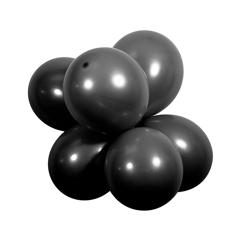 Creative Converting Party Balloon, Black Velvet, 75/Pack (DTC041318BLN) image 1