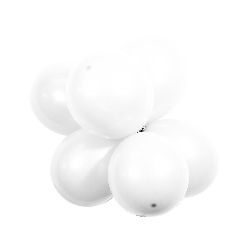 Creative Converting Party Balloon, White, 75/Pack (DTC041320BLN) image 1