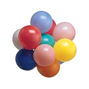 Creative Converting Party Balloons, Assorted Colors, 100/Pack (DTC080020120BLN)