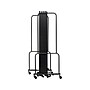 National Public Seating Robo Freestanding 9-Panel Room Divider, 72"H x 210"W, Gray PET (RDB6-9PT02)~#|#~sp150860098_sc7
