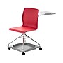 National Public Seating CoGo 25"W Mobile Tablet Chair, Red/Gray (COGO-40)~#|#~sp150860116_sc7