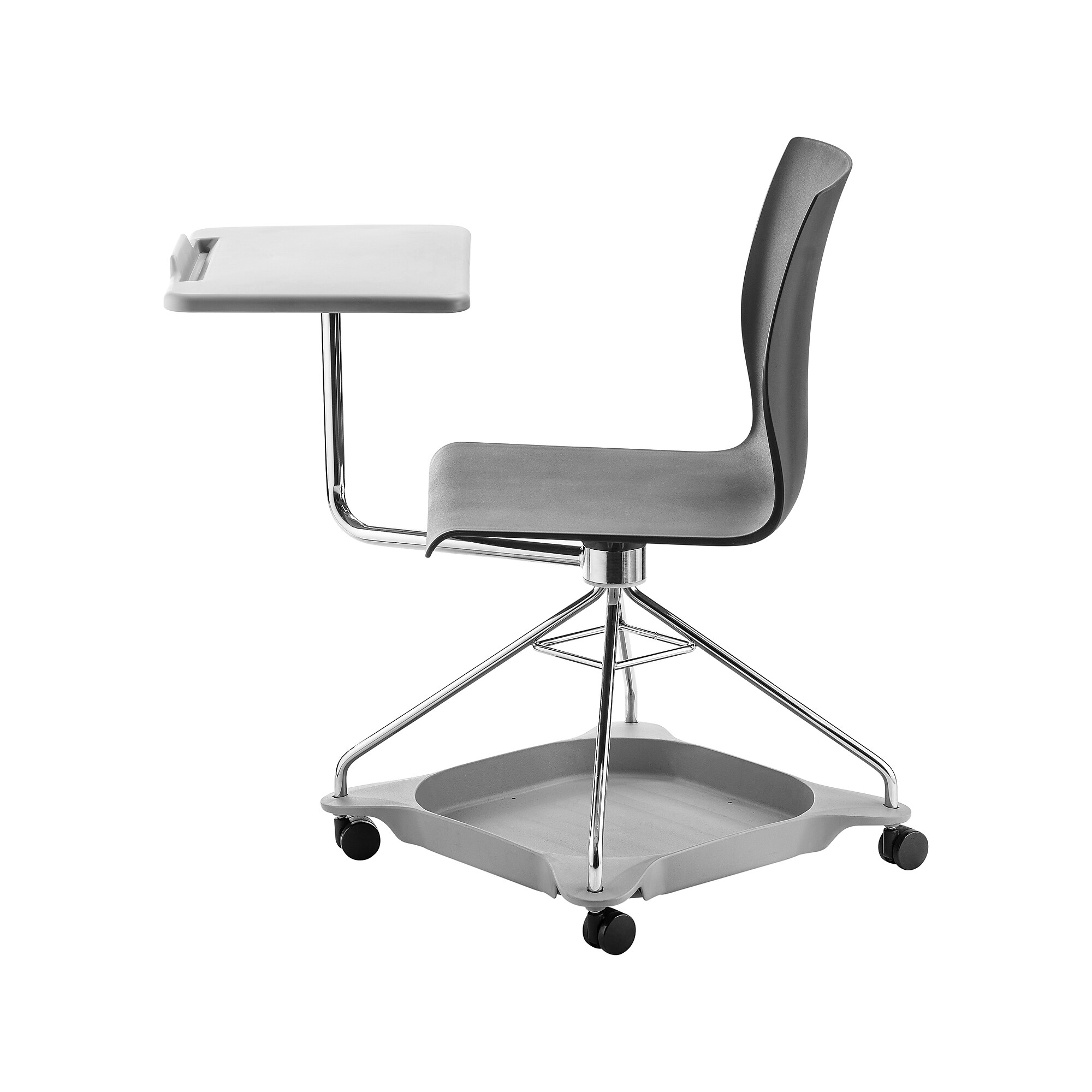 National Public Seating CoGo 25″W Mobile Tablet Chair, Black/Gray (COGO-10) Sansujyuku sansujyuku.com