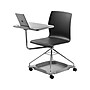 National Public Seating CoGo 25"W Mobile Tablet Chair, Black/Gray (COGO-10)~#|#~sp150860138_sc7