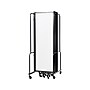 National Public Seating Robo Freestanding 9-Panel Room Divider, 72"H x 210"W, Clear Acrylic (RDB6-9CA)~#|#~sp150860154_sc7