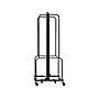 National Public Seating Robo Freestanding 3-Panel Room Divider, 72"H x 72"W, Clear Acrylic (RDB6-3CA)~#|#~sp150860161_sc7