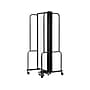 National Public Seating Robo Freestanding 5-Panel Room Divider, 72"H x 118"W, Clear Acrylic (RDB6-5CA)~#|#~sp150860170_sc7
