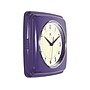 Infinity Instruments Square Retro Wall Clock, 9.25" (13228PRHT-4103)~#|#~sp150860175_sc7