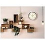Infinity Instruments Round Retro Wall Clock, 9.5" (10940RB)~#|#~sp150860220_sc7