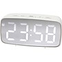 Infinity Instruments Digital Alarm Clock, 4.25" x 2.38" (20218WH)~#|#~sp150860223_sc7