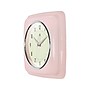 Infinity Instruments Square Retro Wall Clock, 9.25" (13228RB-4103)~#|#~sp150860240_sc7