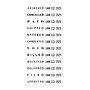 2000 Plus Message/Date Rectangle Stamps, , Black Ink (010180)~#|#~sp150944812_sc7
