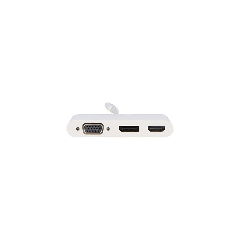 VisionTek Display Port Audio/Video Monitor Cable, White (901433) image 1