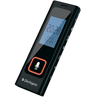 Treblab Dictopro X200 Digital Voice Activated Recorder w/Password Protection, 8GB ()