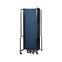 National Public Seating Robo Freestanding 9-Panel Room Divider, 72"H x 210"W, Blue PET (RDB6-9PT04)~#|#~sp150961504_sc7