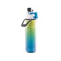 O2COOL Elite Mist ‘N Sip Plastic Double Wall Insulated Water Bottle, 20 oz., Ombre Blue (HMLDP07 OMB)~#|#~sp150961546_sc7