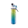 O2COOL Elite Mist ‘N Sip Plastic Double Wall Insulated Water Bottle, 20 oz., Ombre Blue (HMLDP07 OMB)~#|#~sp150961548_sc7