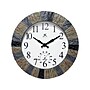 Infinity Instruments Faux Slate Wall Clock, 13" (15590ST1-4339)~#|#~sp150961572_sc7