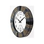 Infinity Instruments Faux Slate Wall Clock, 13" (15590ST1-4339)~#|#~sp150961574_sc7